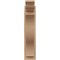 Ekena Millwork 6-in W x 16-in D x 28-in H Funston Trad Rough Cedar Woodgrain TimberThane Outlooker, Primed Tan OUTUR060X16X28FST04RCPR - alternate 5